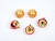 Набор стеклянных шаров ОРБИТА, красно-золотой, 5х62 мм, Елочка