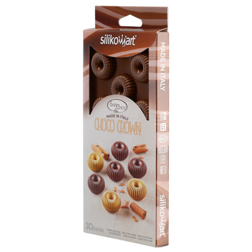 Форма для приготовления конфет choco crown 11 х 21 см силиконовая фото 9
