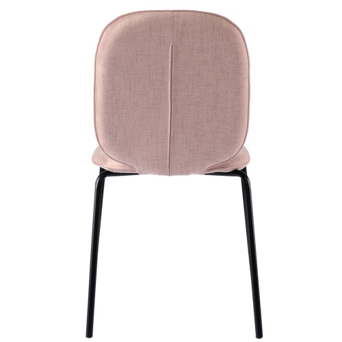 Набор из 2 стульев oswald, рогожка, бежево-розовые фото 6