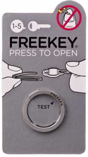 Кольцо для ключей FreeKey Basic