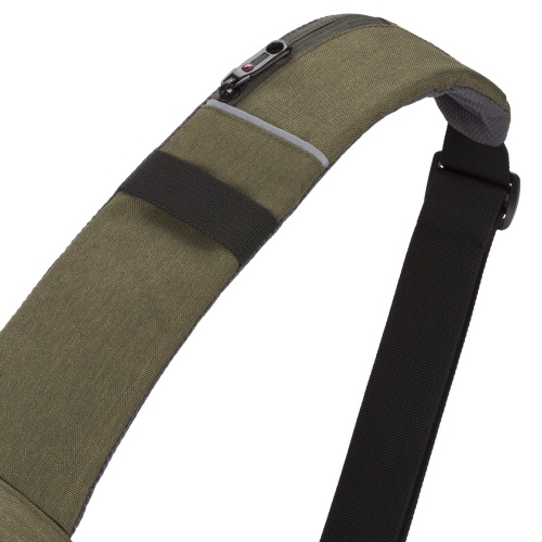 Рюкзак-антивор Swissgear с одним плечевым ремнем, хаки, 21x12,5x34 см, 8,5 л фото 5