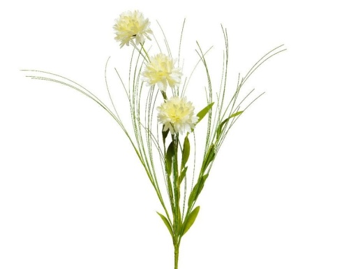 Искусственные цветы "Полевые георгины", декоративная ветка, полиэстер, 60 см, Kaemingk фото 4