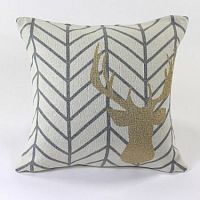 Подушка с рисунком golden deer, 45х45 см