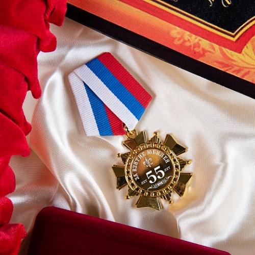 Орден За взятие юбилея 55-летнего рубежа (элит), 10101035 фото 4