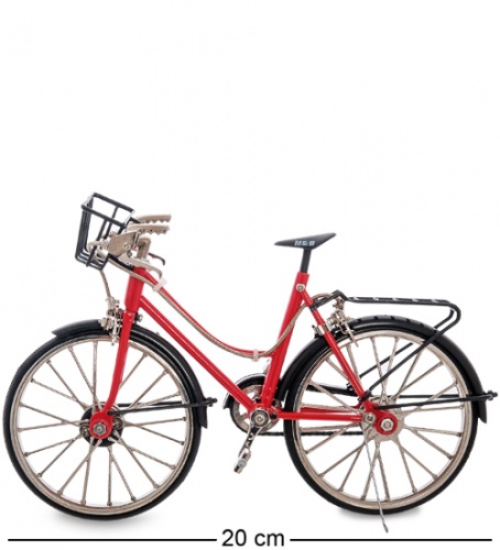 VL-06/3 Фигурка-модель 1:10 Велосипед женский "Torrent Ussury" красный фото 2