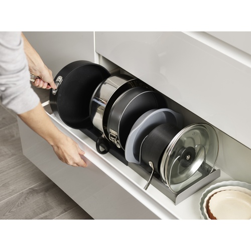 Органайзер для кухонной утвари drawerstore, серый фото 7
