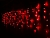 Светодиодная бахрома Quality Light 3.1*0.5 м, 150 красных LED ламп, черный ПВХ, соединяемая, IP44, BEAUTY LED
