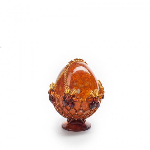 Яйцо пасхальное из янтаря, 0734