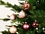 Набор стеклянных шаров НОВОГОДНЯЯ КАПЕЛЛА, нежно-розовый и розовый бархат, 8 см (упаковка 6 шт.), Kaemingk (Decoris)