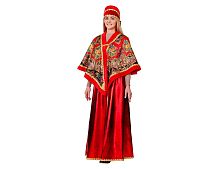 Карнавальный костюм для взрослых Народный красный, 48-50 размер, Батик