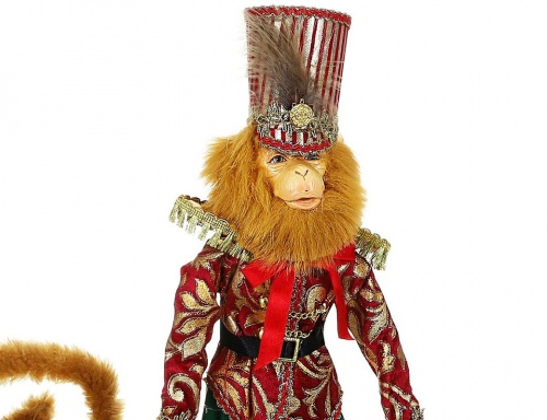 Интерьерная кукла "Мистер циркус - обезьян", полиэстер, 50х18 см, Edelman, Noel (Katherine's style) фото 2