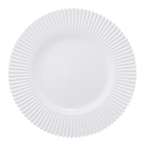 Набор из двух тарелок белого цвета из коллекции edge фото 5