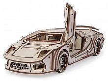 Конструктор 3D деревянный Lemmo Спорткар "СКАТ"