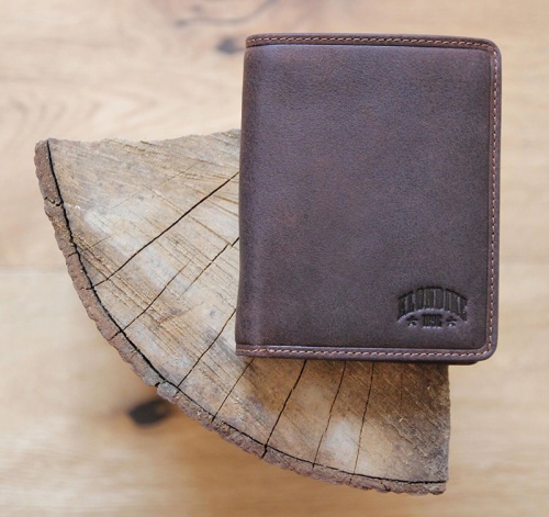 Бумажник Klondike Don, коричневый, 9,5x12 см фото 9