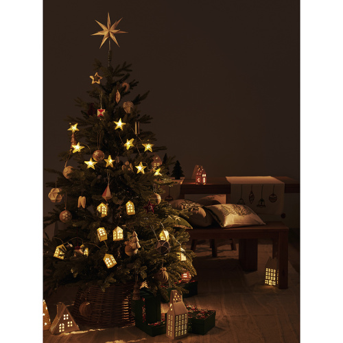 Домик из фарфора с подсветкой aalborg из коллекции new year essential, 21,6 см фото 7