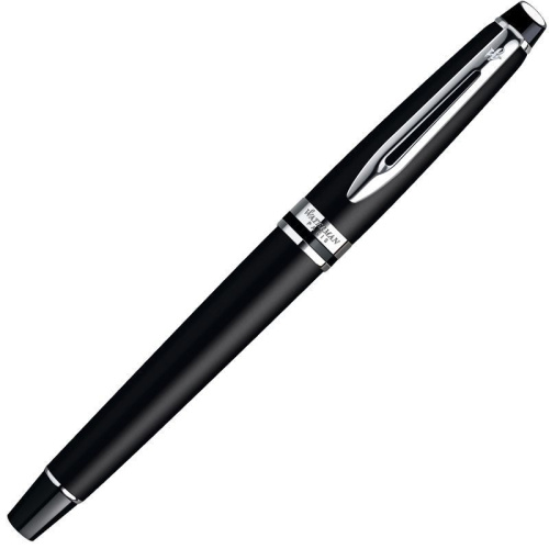 Waterman Expert - Matte Black CT, ручка-роллер, F, BL фото 3