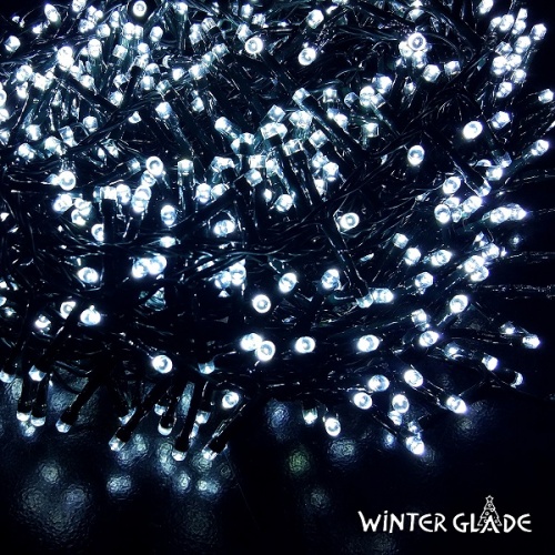 Электрическая гирлянда Winter Glade Холодный белый свет фото 3