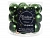 Стеклянные шары "Делюкс" матовые и глянцевые, цвет: зеленый, 25 мм, упаковка 24 шт., Kaemingk