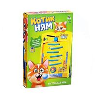 Настольная игра на ловкость «Котик Ням»