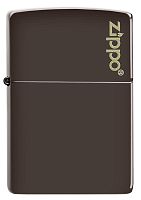 Зажигалка Zippo Classic с покрытием Brown Matte, латунь/сталь, коричневая, матовая