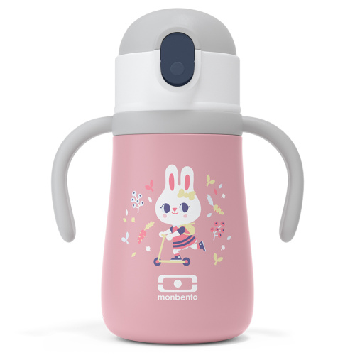 Термос детский mb stram 360 мл pink bunny