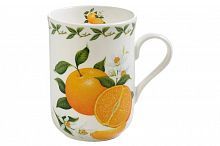 Фарфоровая кружка апельсин в подарочной упаковке, 55513