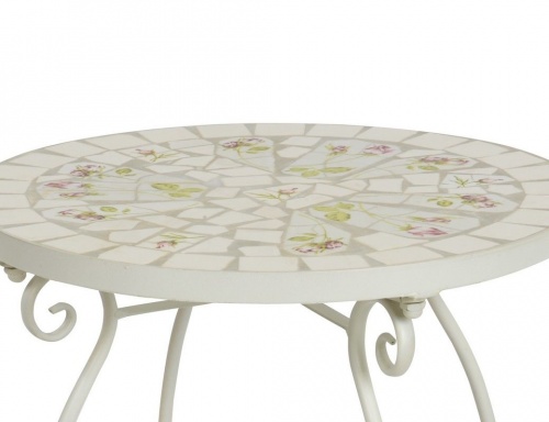 Садовый столик "Римское патио", металл, мозаика, 40х47 см, Kaemingk фото 2