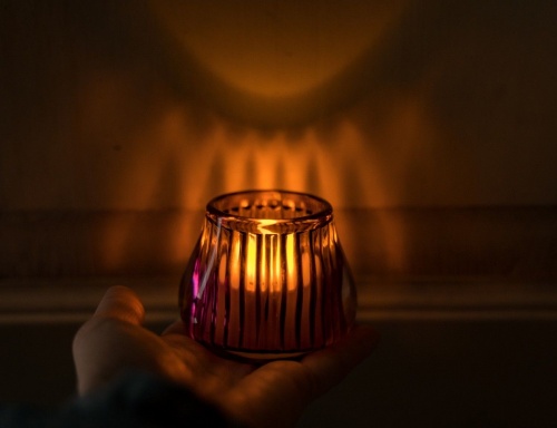 Подсвечник под чайную свечу "Элисон", стекло, 7х8 см, разные цвета, Boltze фото 6