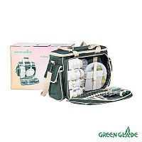 Набор для пикника в рюкзаке "Green Glade" T3134