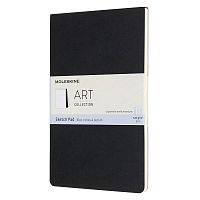 Блокнот для рисования Moleskine Art Soft Sketch Pad Large, 88 стр., черный