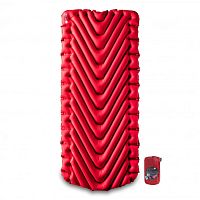 Надувной коврик Klymit Insulated Static V Luxe Red, красный