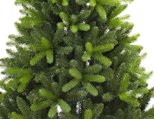 Искусственная ель "Юта" слим  (хвоя - литье РЕ+PVC),  зелёная, A Perfect Christmas фото 2