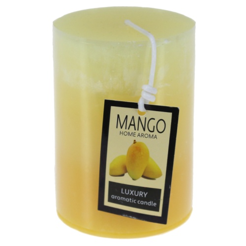 Свеча ароматическая Манго 7*7*10 см