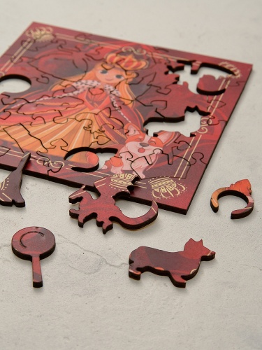 Деревянный пазл-головоломка Mr.Puzz Интерактивный &quot;Британская Принцесса&quot; фото 9