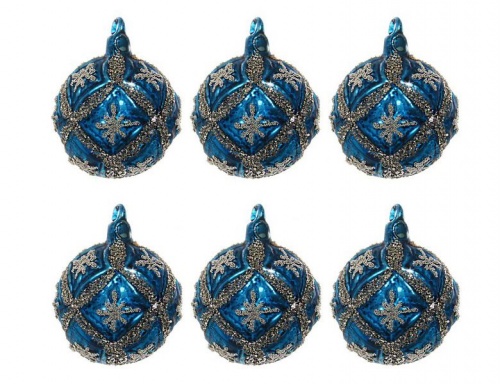 Набор стеклянных шаров "Цветы султанского дворца", SHISHI