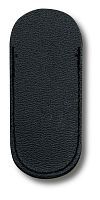 Чехол кожаный черный для ножей 74 мм, толщиной ножа 1-2 уровня