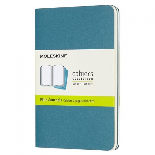 Набор 3 блокнота Moleskine Cahier Journal Pocket, без разлиновки
