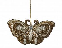 Елочная игрушка Бабочка "- б"исерная роскошь, подвеска (Noel Collection (Katherine’s Style))