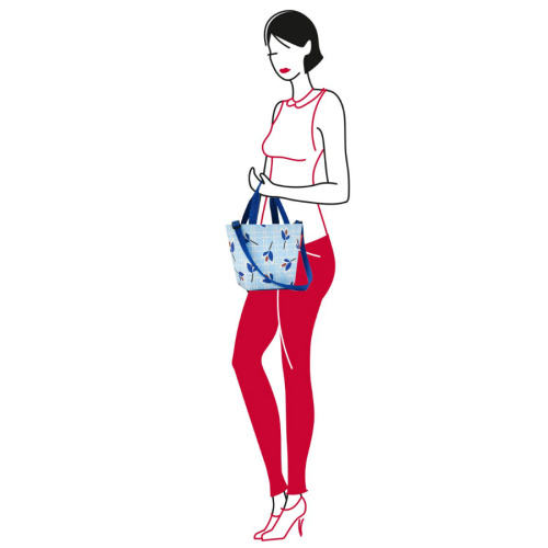 Сумка Shopper XS leaves blue фото 4
