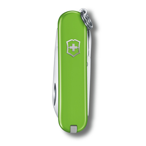 Нож-брелок Victorinox Classic SD Colors, 58 мм, 7 функций, "Smashed Avocado" фото 3