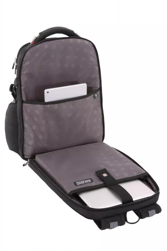 Рюкзак Swissgear Scansmart 15", чёрный/красный, 34x22x46 см, 34 л фото 6