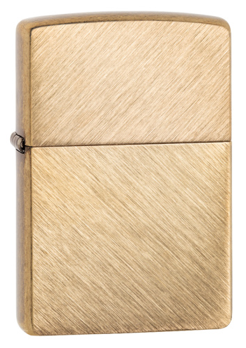 Зажигалка Zippo Classic с покрытием Herringbone Sweep Brass, латунь/сталь, золотистая, матовая, 36x1