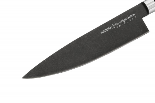 Нож Samura Mo-V Stonewash Шеф, 20 см, G-10 фото 3