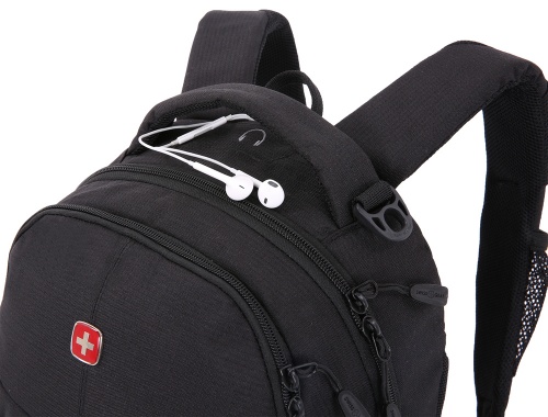 Рюкзак Swissgear, чёрный, 33х15х45 см, 22 л фото 6