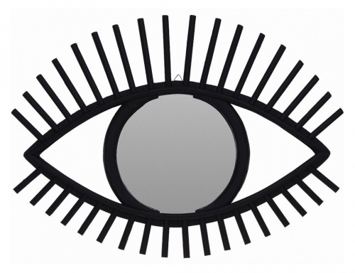Настенное зеркало "Добрый взгляд", чёрное, 50 см, Koopman International
