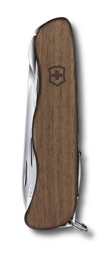 Нож Victorinox Forester, 111 мм, 10 функций, с фиксатором лезвия, деревянная рукоять, 0.8361.63 фото 2