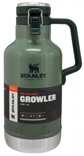 Термос Stanley Classic (1,9 литра), темно-зеленый фото 5
