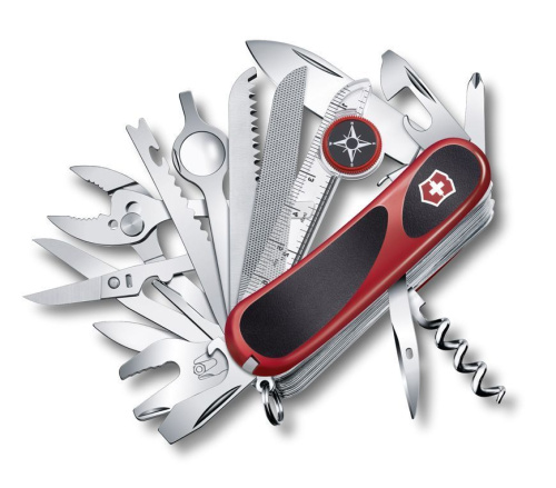 Нож Victorinox EvoGrip S54, 85 мм, 31 функция,, 2.5393.SC