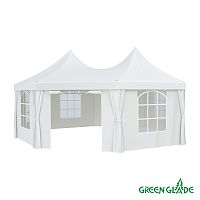 Шатер-беседка Green Glade 1052 2,5х2,5х2,5х2,5х3,4м полиэстер 2 коробки