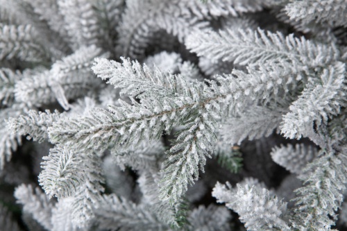 Искусственная ель Персея в снегу с вплетенной гирляндой, Crystal Trees фото 6